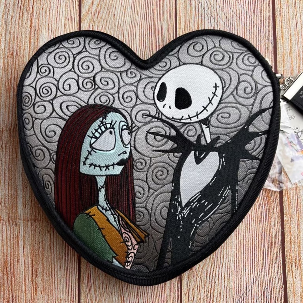 Harveys Black and Yellow Nightmare Before Christmas Keychain